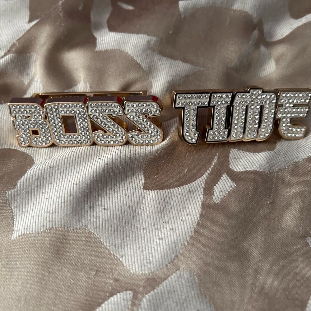 WWE Sasha Banks Boss Time Ring Set New